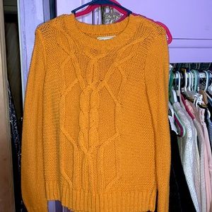 Mustard sweater